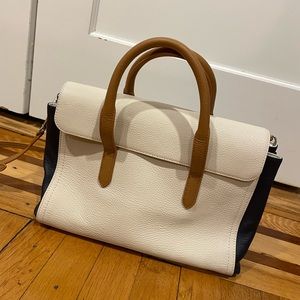 Draper James leather satchel and cross body bag